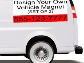 Custom vehicle magnets for businesses